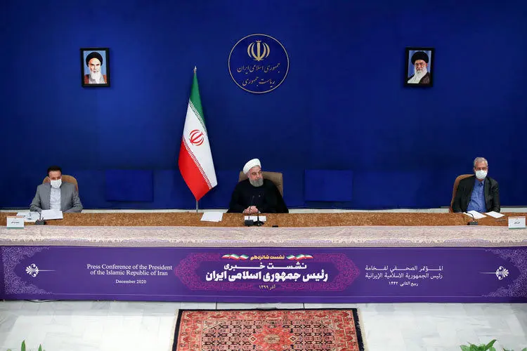 غایب بزرگ نشست خبری روحانی