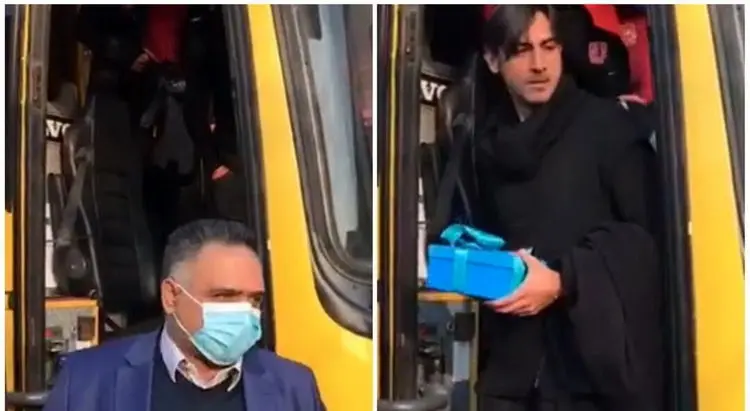 ماجرای کادوی جنجالی یک استقلالی به مهدی رحمتی قبل از بازی با شهرخودرو!
