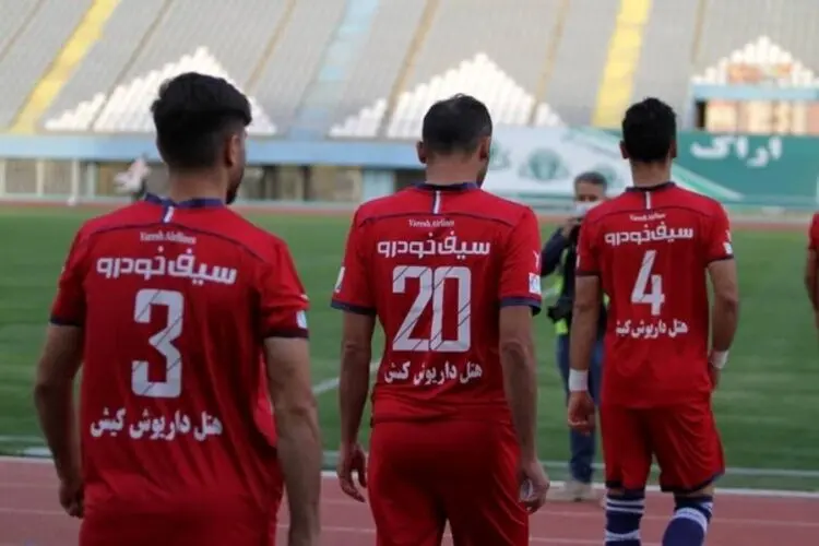 (عکس) کنایه سنگین نساجی به پرسپولیس