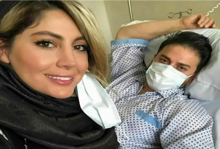 (تصویر) پیام احساسی بابک جهانبخش پیش از عمل جراحی