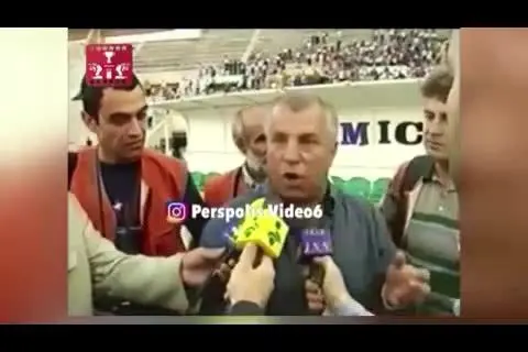 فیلمی زیرخاکی از عصبانیت علی پروین روی نیمکت پرسپولیس