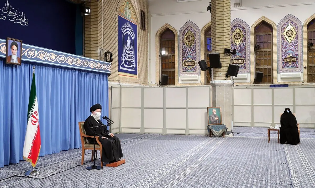 (تصاویر) دیدار دست‌اندرکاران مراسم سالگرد شهید سلیمانی با رهبر انقلاب