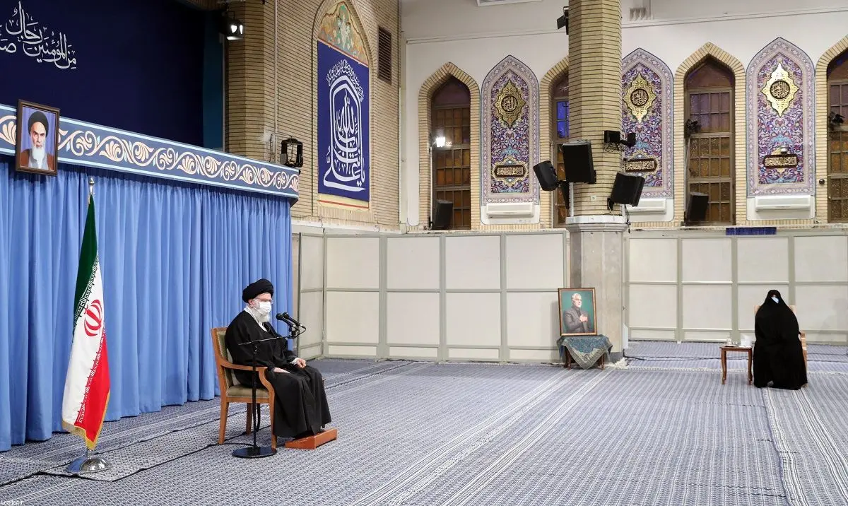 (تصاویر) دیدار دست‌اندرکاران مراسم سالگرد شهید سلیمانی با رهبر انقلاب
