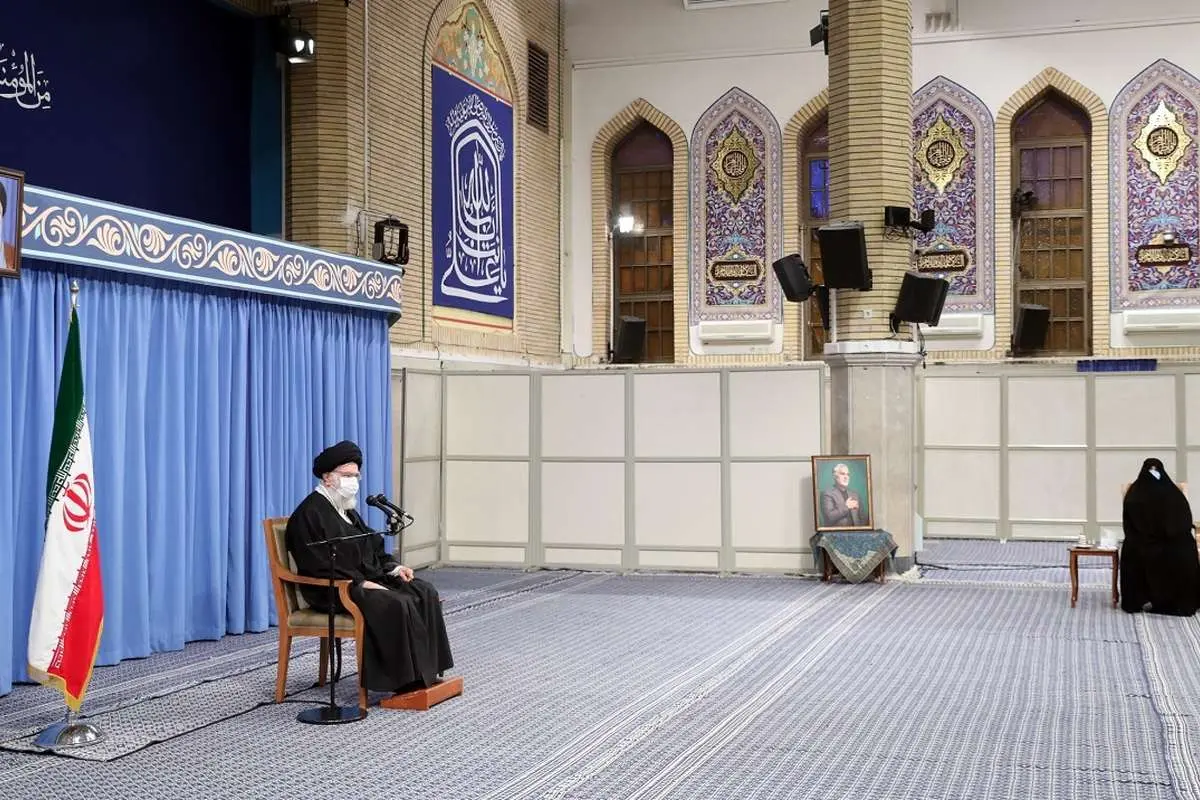 (تصاویر) دیدار دستاندرکاران مراسم سالگرد شهید سلیمانی با رهبر انقلاب