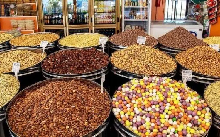 آجیل شب یلدا چند؟