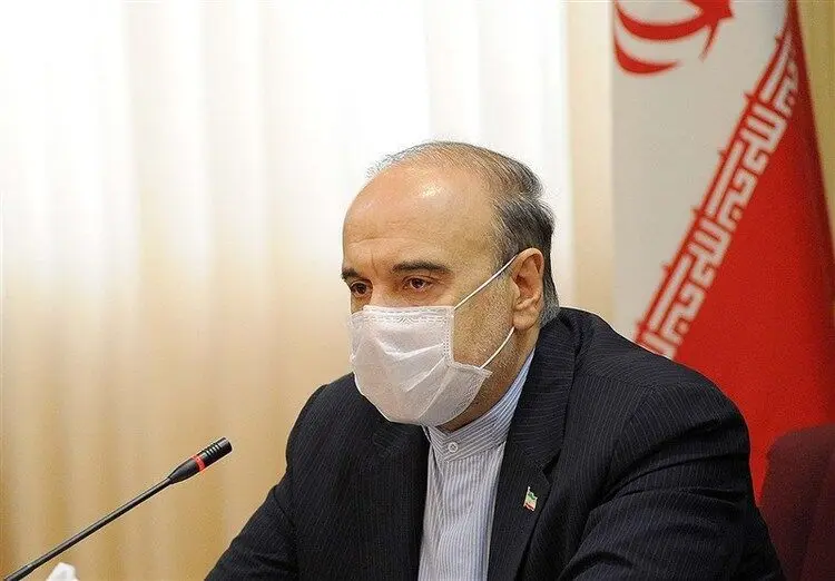وزیر ورزش فینال آسیا را از نزدیک می‌بیند