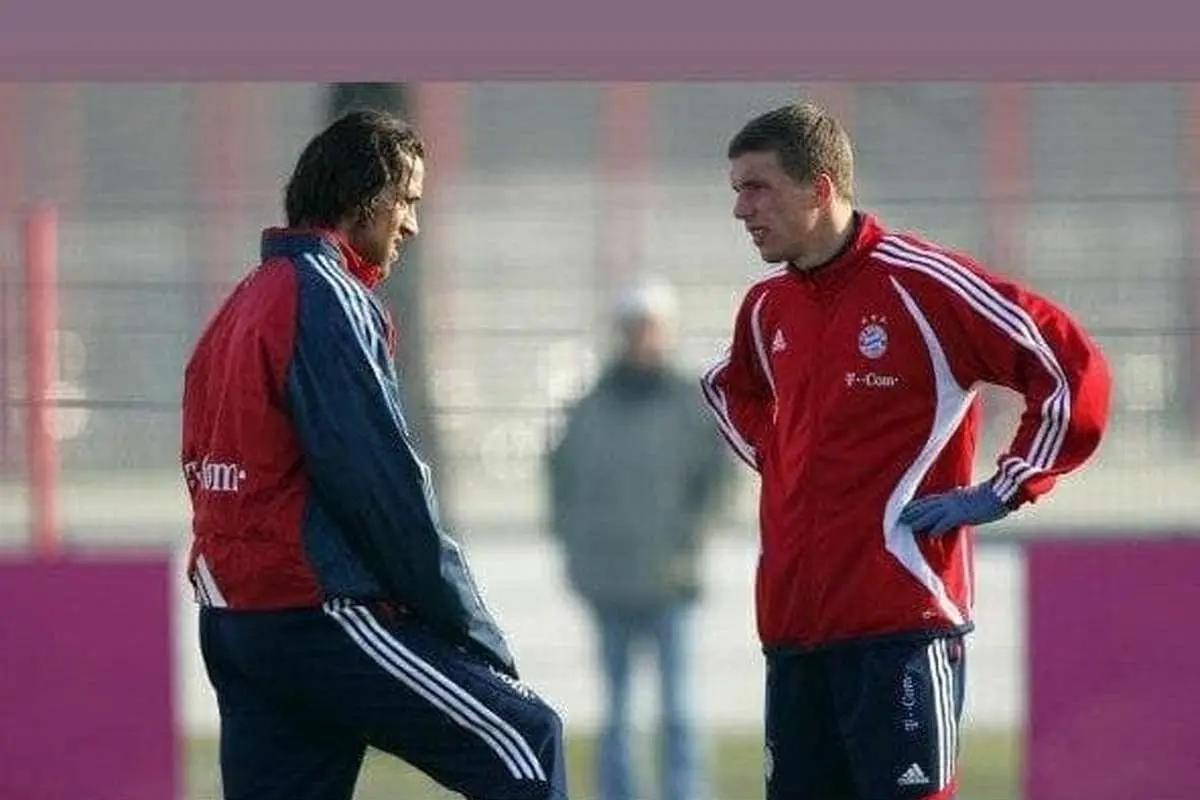 (عکس) لوکاس پودولسکی برای پرسپولیس آرزوی موفقیت کرد!