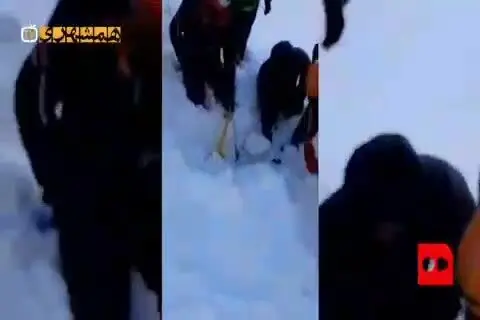 (ویدئو) گفتگو با کوهنوردان نجات‌یافته از حادثه بهمن در ارتفاعات تهران