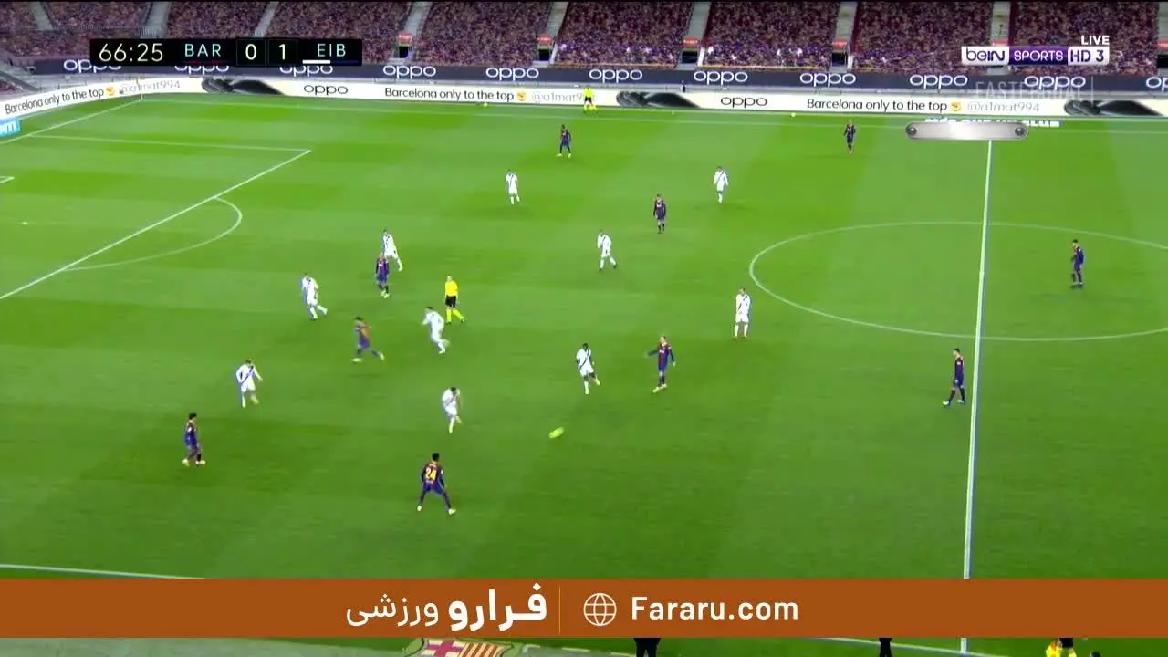 (ویدیو) خلاصه بازی بارسلونا 1 - 1 ایبار 9 دی 99