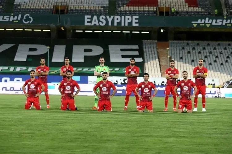 پرسپولیس بدون گروه ۷ نفره مقابل ذوب آهن