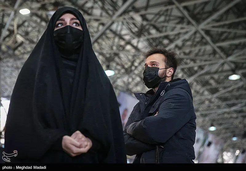 تصاویری از ۴ فرزند سردار سلیمانی در اولین سالگرد شهادت پدر