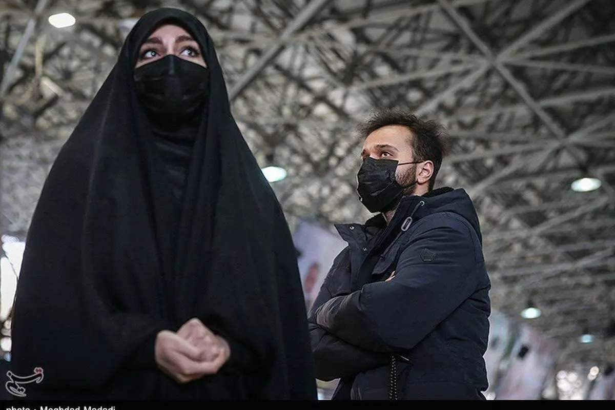 تصاویری از ۴ فرزند سردار سلیمانی در اولین سالگرد شهادت پدر