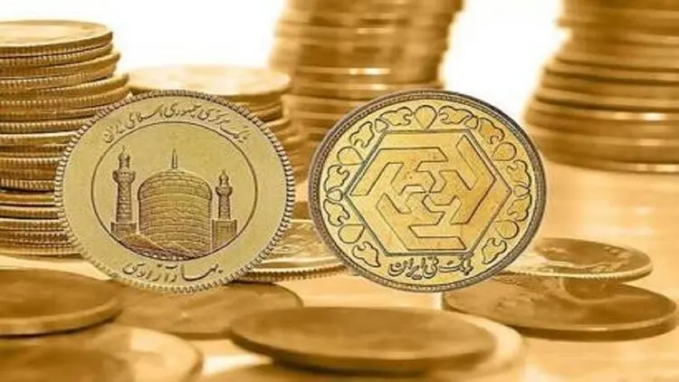قیمت انواع سکه و طلای ۱۸ عیار در روز شنبه ۱۳ دی