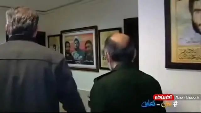 (ویدئو) آخرین حضور سردار سلیمانی در دفتر فرماندهی سپاه قدس