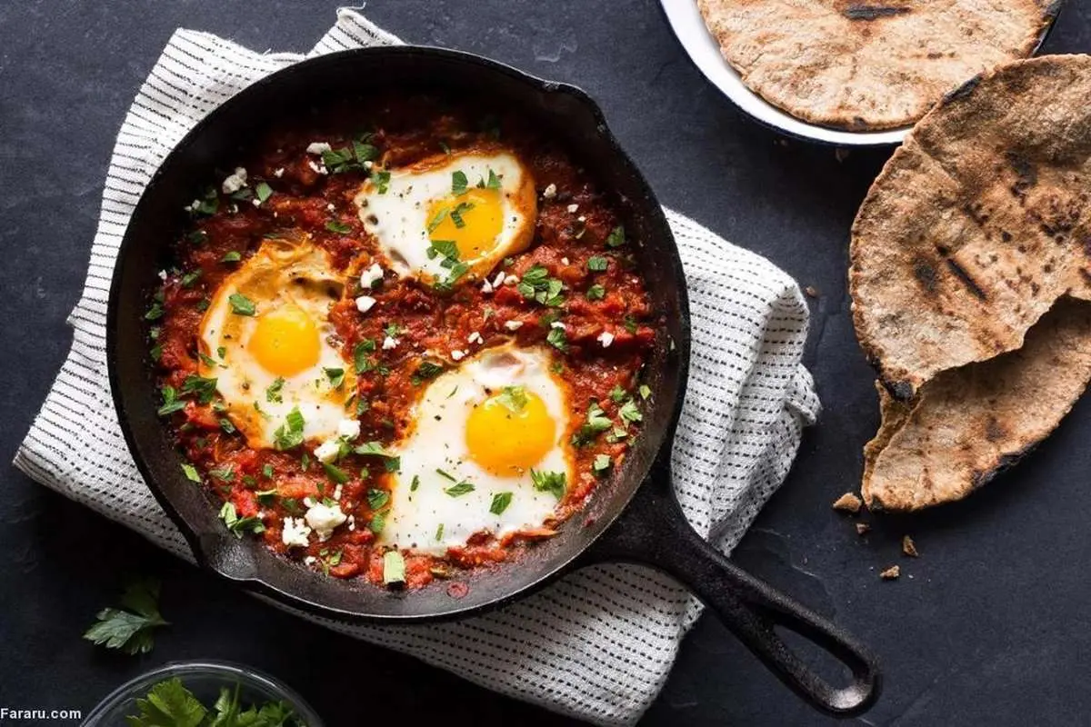 طرز تهیه املت قارچ و گوجه فرنگی؛ ساده و خوشمزه