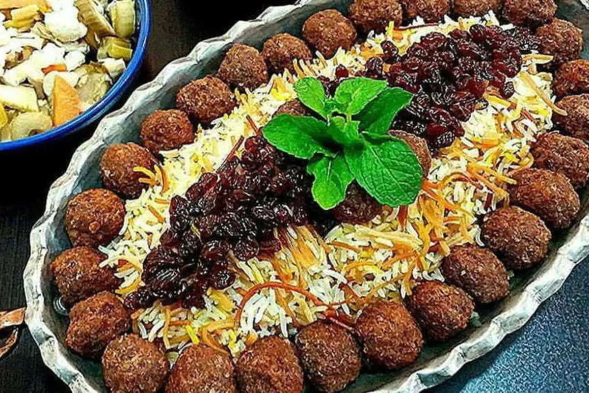طرز تهیه رشته پلو مجلسی