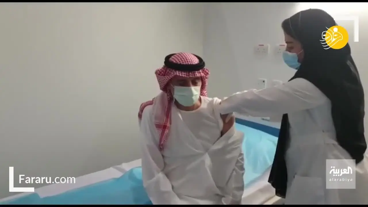 (ویدئو) عادل جبیر هم واکسن کرونا زد
