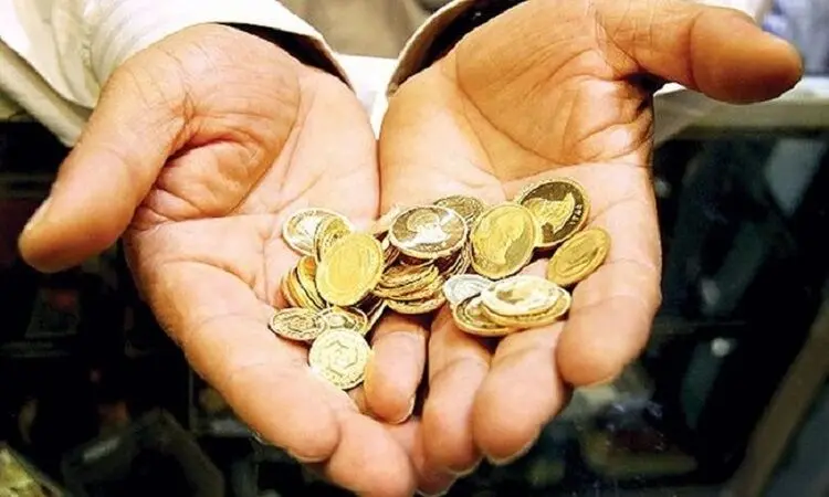 قیمت انواع سکه و طلای ۱۸ عیار در روز دوشنبه ۱۵ دی