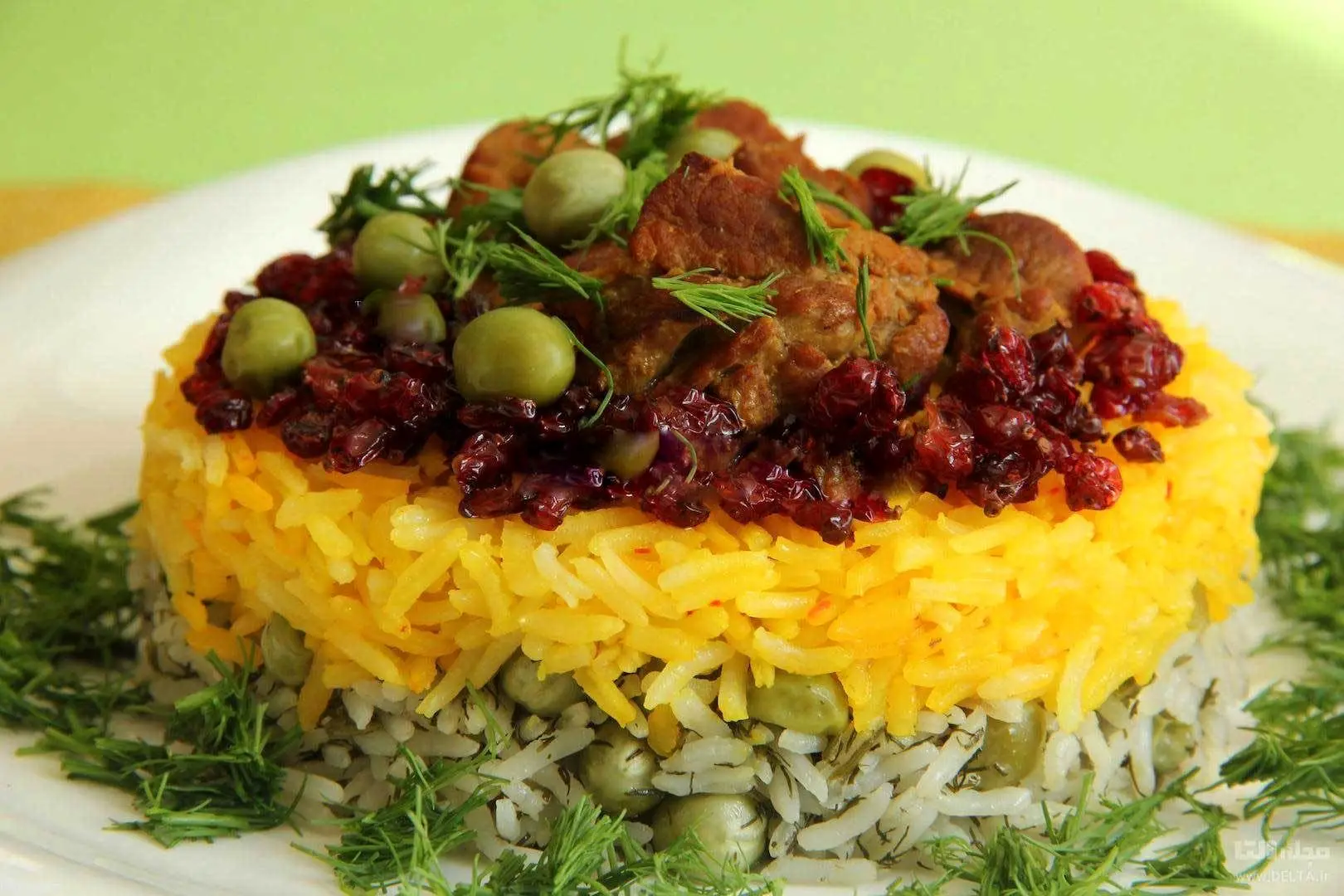 طرز تهیه نخود فرنگی پلو ساده و خوشمزه؛ با مرغ یا با گوشت