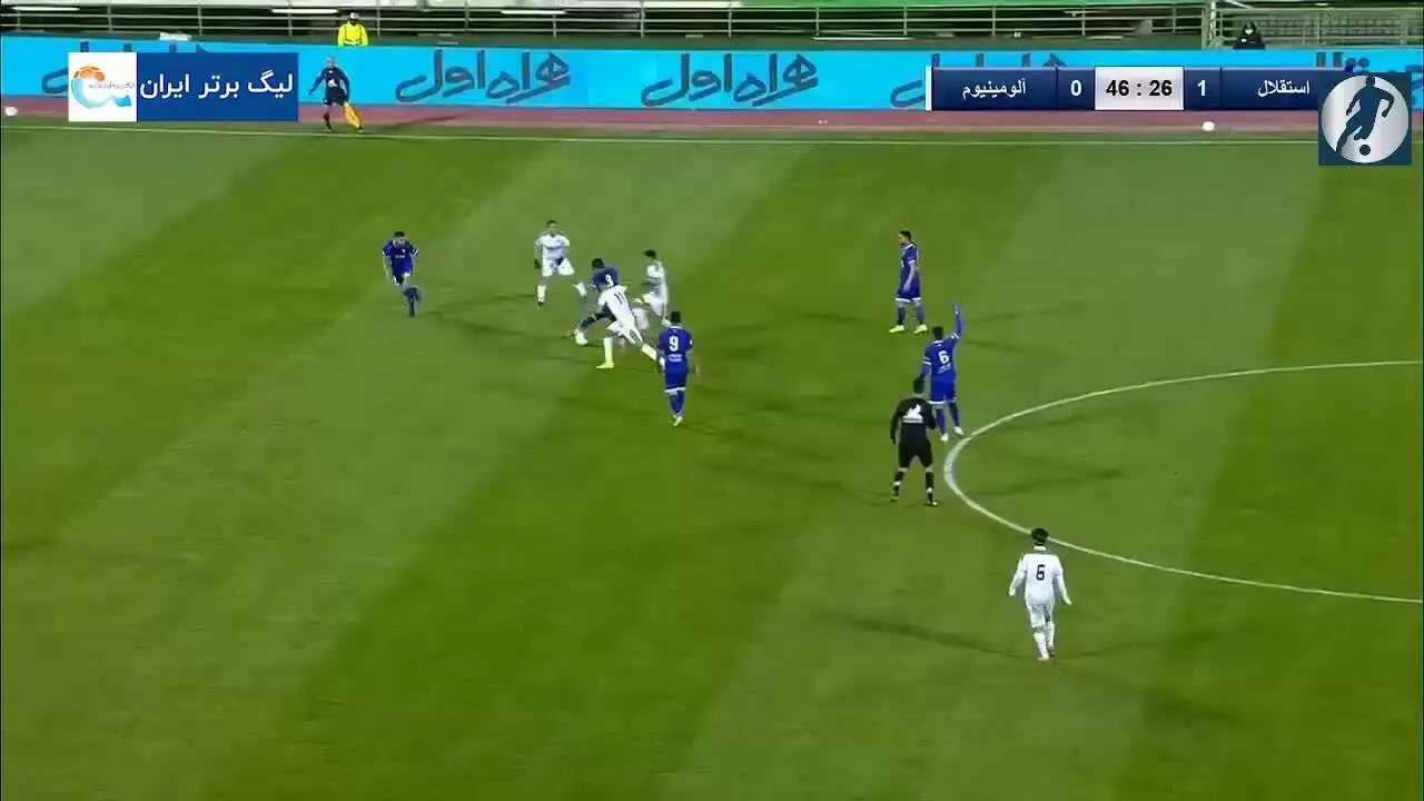 (ویدیو) خلاصه بازی استقلال 2 - 0 آلومینیوم اراک 15 دی 99
