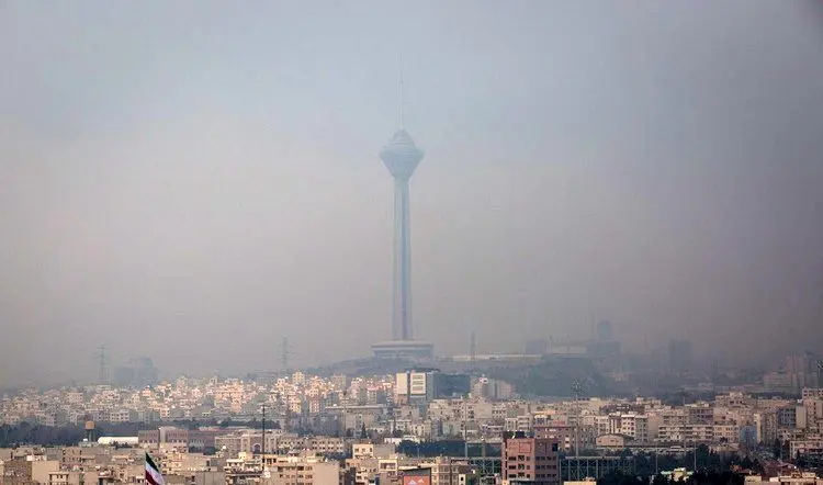 تنفس آلوده‌ترین هوای امسال پایتخت طی ۲۴ ساعت اخیر