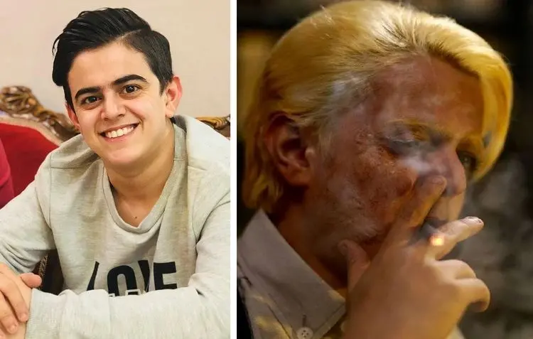 اولین حضور امیرمحمد متقیان در سینما با گریمی متفاوت