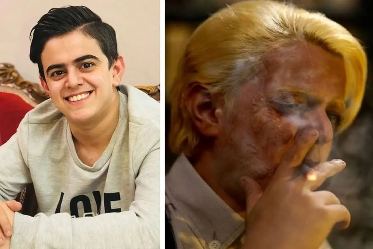 اولین حضور امیرمحمد متقیان در سینما با گریمی متفاوت