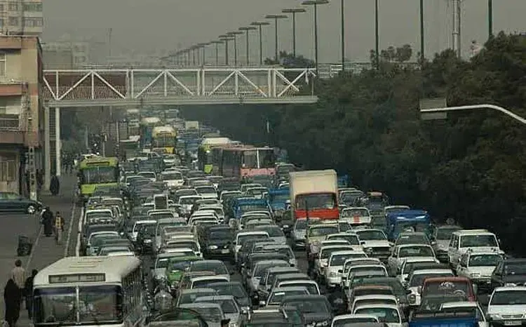 (ویدئو) آلودگی هولناک هوای شهر تهران از فراز برج میلاد