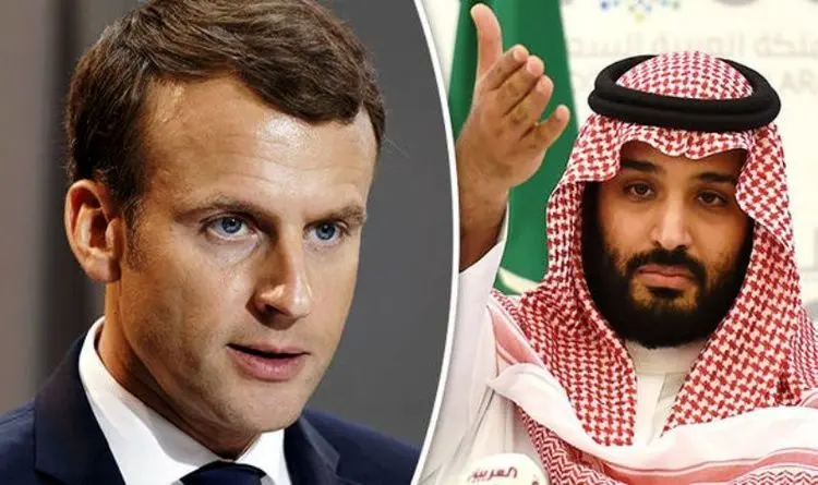 گفتگوی مکرون و بن سلمان درباره مسائل منطقه