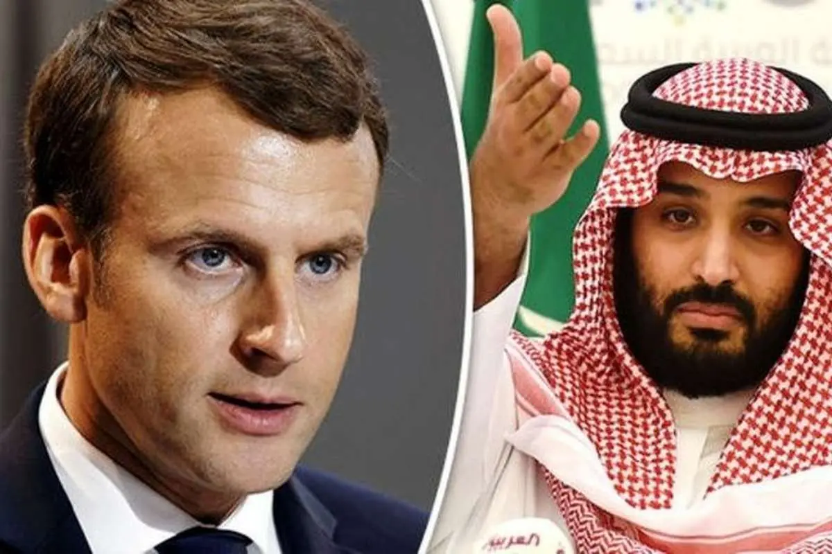 گفتگوی مکرون و بن سلمان درباره مسائل منطقه