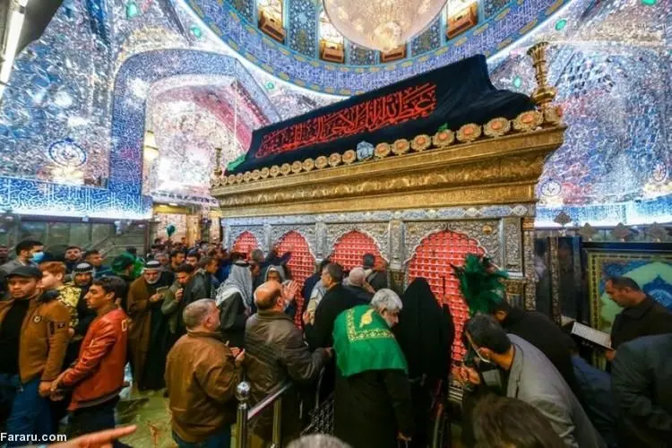 (تصاویر) حرم امام علی(ع) در سالروز شهادت حضرت زهرا(س)