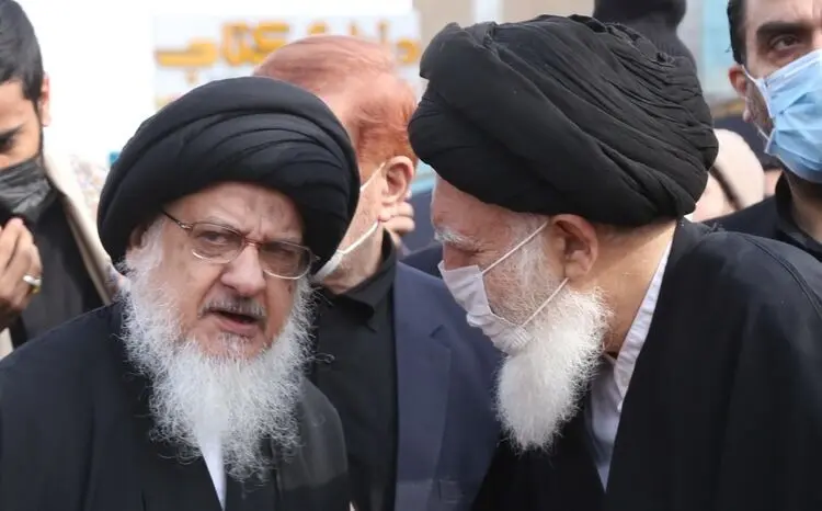 (تصاویر) عزاداری مراجع تقلید