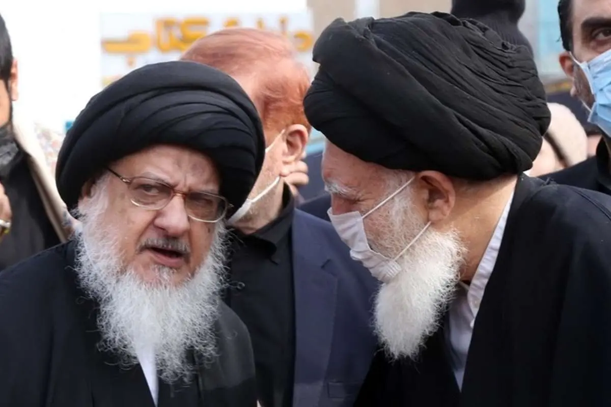 (تصاویر) عزاداری مراجع تقلید