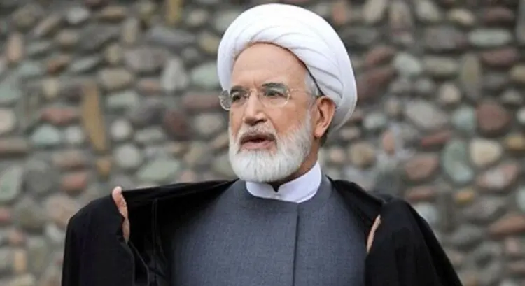 مهدی کروبی خارج از حصر به عیادت قدرت الله علیخانی رفت
