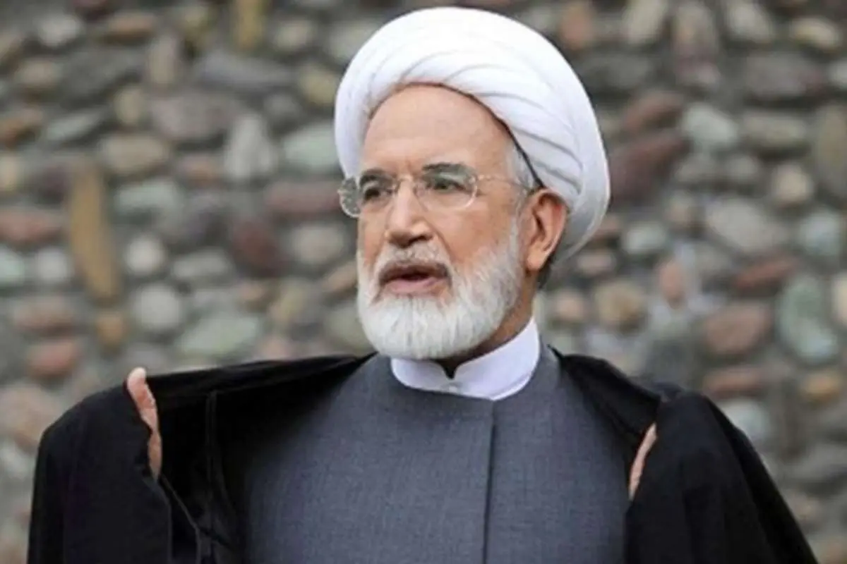 مهدی کروبی خارج از حصر به عیادت قدرت الله علیخانی رفت