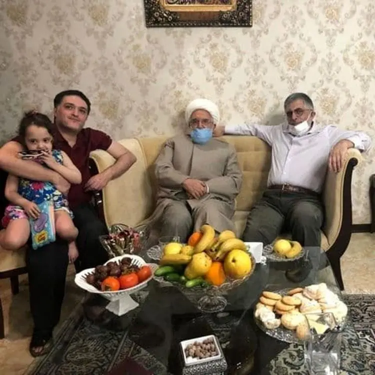 (تصویر) مهدی کروبی به خانه قوچانی رفت