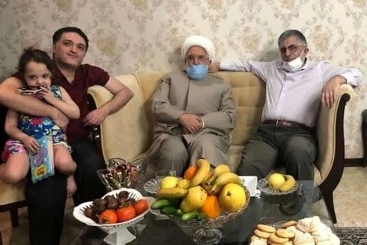 (تصویر) مهدی کروبی به خانه قوچانی رفت