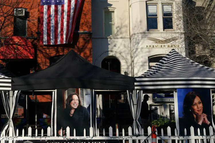 صدایِ سکوت در مراسم تحلیف بایدن