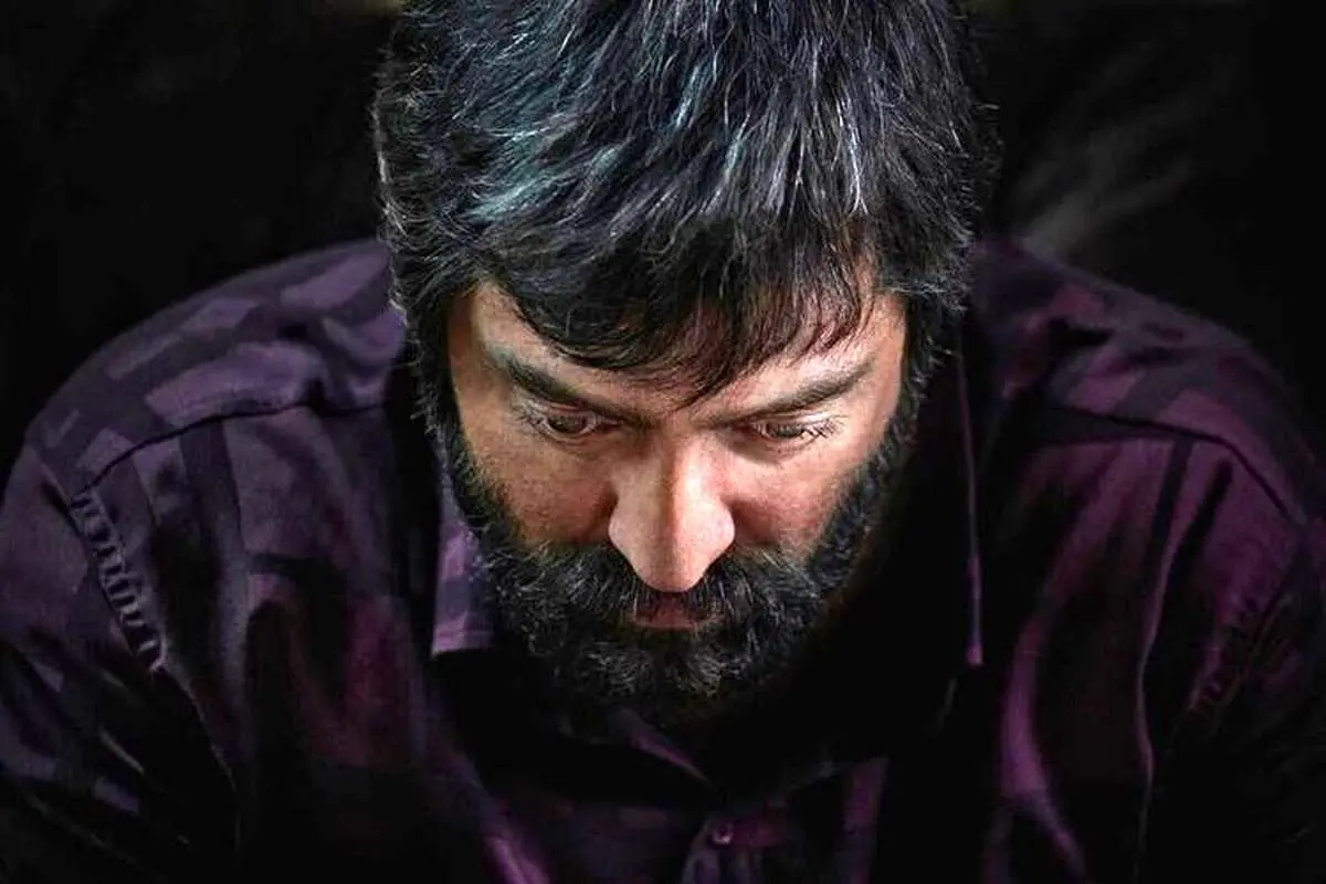 (تصویر) رونمایی از گریم بهرام رادان در فیلم جدید نرگس آبیار «ابلق»