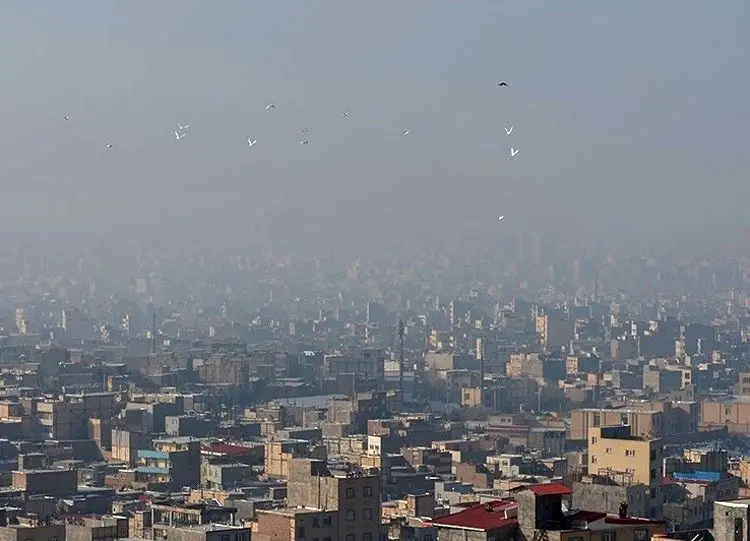 شاخص آلودگی هوای تهران برخی ساعات از مرز خطرناک عبور می‌کند