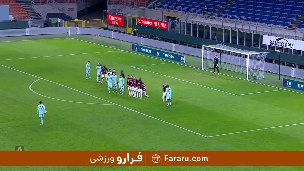 (ویدیو) خلاصه بازی میلان 2 - 0 تورینو 20 دی 99
