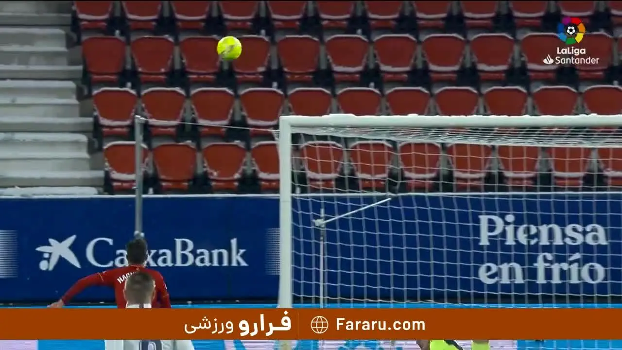(ویدیو) خلاصه بازی اوساسونا 0 - 0 رئال مادرید 20 دی 99