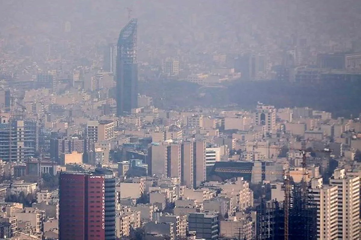 هوای تهران در وضعیت قرمز قرار گرفت