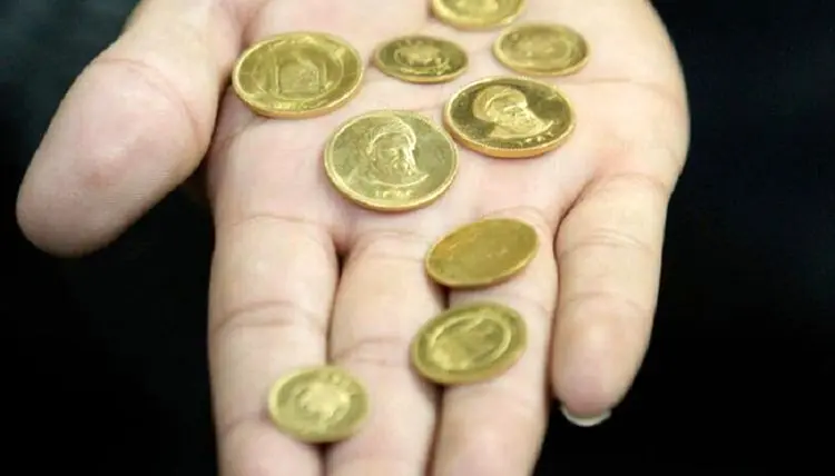 قیمت انواع سکه و طلای ۱۸ عیار در روز دوشنبه ۲۲ دی