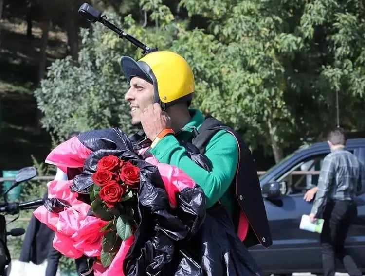 (ویدئو) آخرین صحبت‌های چترباز معروف قبل از مرگش