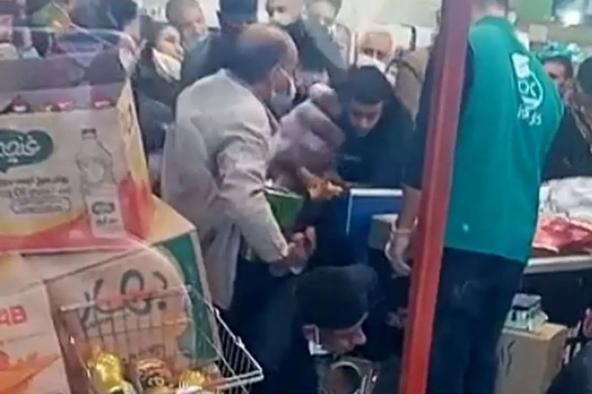(ویدئو) صف عجیب و تاسف بار روغن در بروجرد