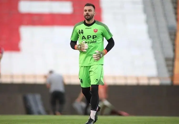 دروازه‌بان پرسپولیس خبر از جدایی‌اش داد