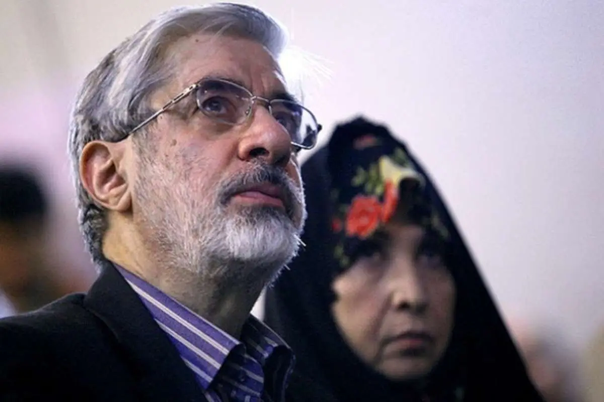 میرحسین موسوی با چه کسی تلفنی صحبت کرد؟