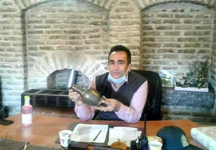 کشف جام ۹۰۰ساله در رباط‌کریم