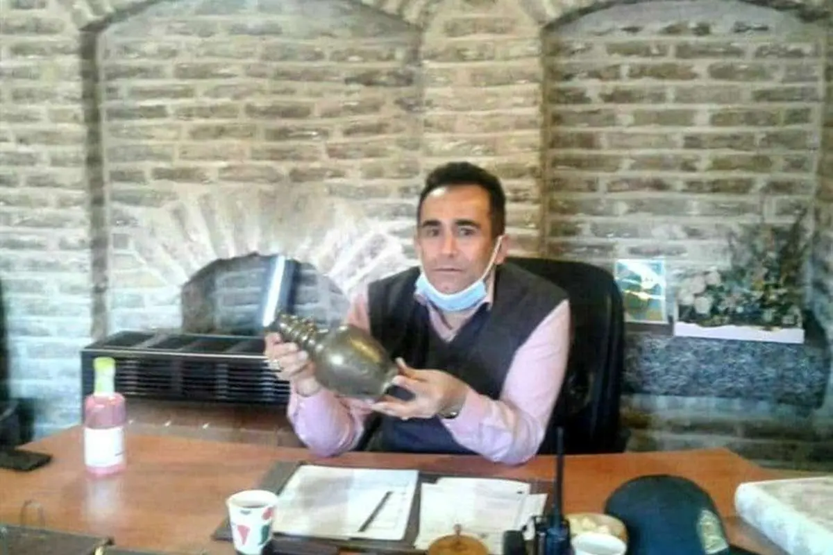 کشف جام ۹۰۰ساله در رباطکریم